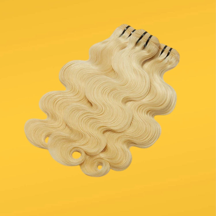 Raw Blonde Body Wavy Hair #613