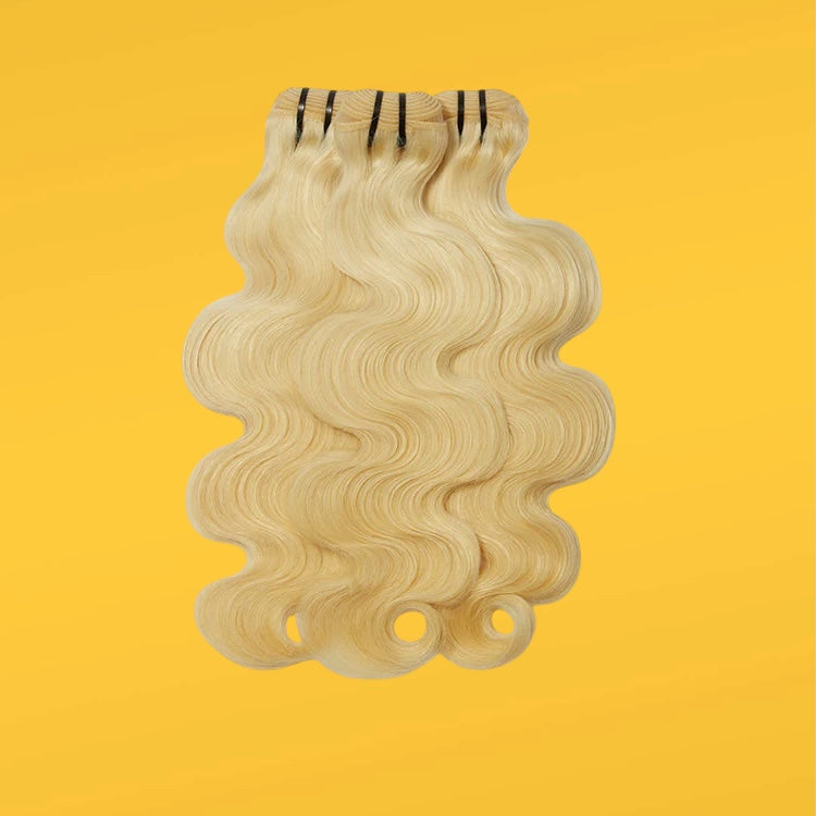 Raw Blonde Body Wavy Hair #613