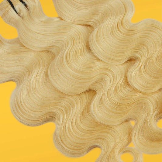 Raw Blonde Body Wavy Hair #613