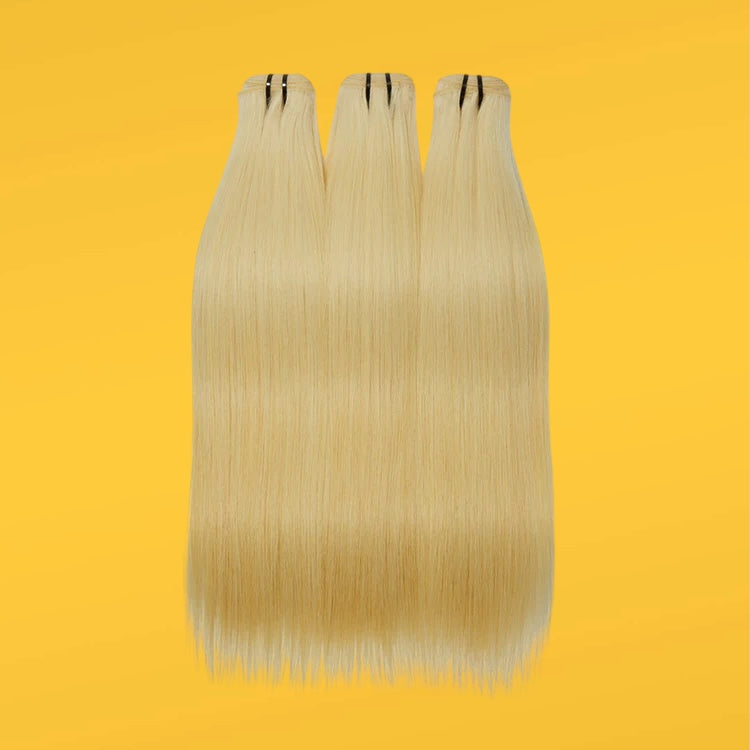 Raw Blonde Straight Hair #613